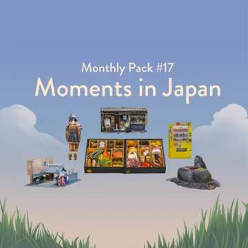 О товаре Monthly Pack #17: Moments in Japan