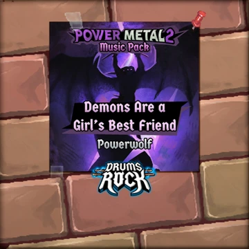 О товаре Drums Rock: Powerwolf - 'Demons Are a Girl's Best Friend'