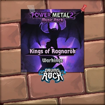 О товаре Drums Rock: Warkings - 'Kings of Ragnarök'