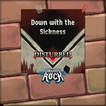 О товаре Drums Rock: Disturbed - 'Down with the Sickness'