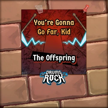 О товаре Drums Rock: The Offspring - 'You’re Gonna Go Far, Kid'