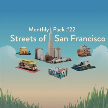 О товаре Monthly Pack #22: Streets of San Francisco