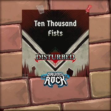 О товаре Drums Rock: Disturbed - 'Ten Thousand Fists'