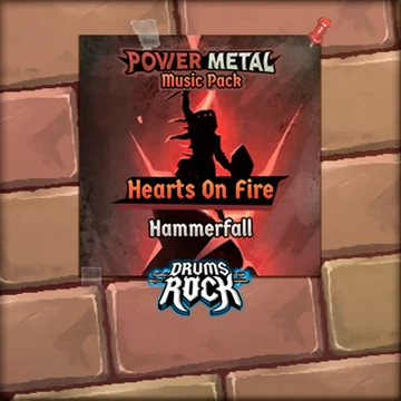 О товаре Drums Rock: HammerFall - 'Hearts On Fire'