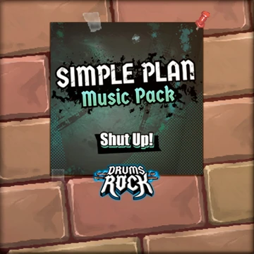 О товаре Drums Rock: Simple Plan - 'Shut Up!'
