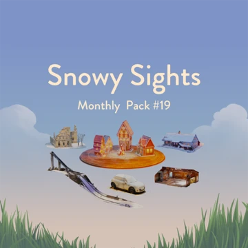 О товаре Monthly Pack #19: Snowy Sights