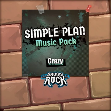 О товаре Drums Rock: Simple Plan - 'Crazy'